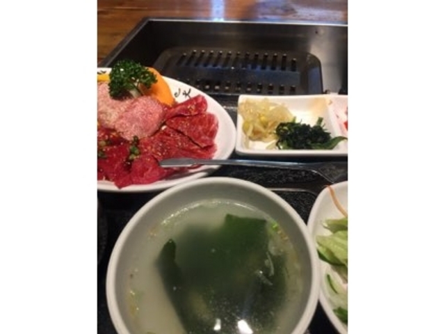 ランチ焼肉です。_炭火焼肉 蔵