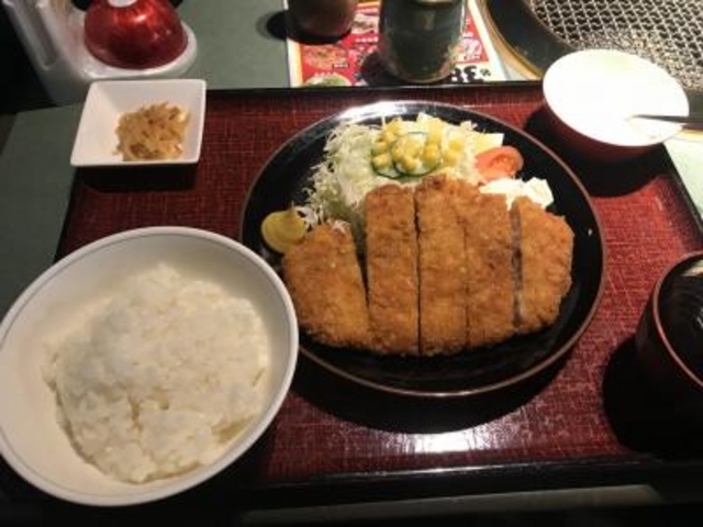 トンカツ定食_焼肉わかば 山王店