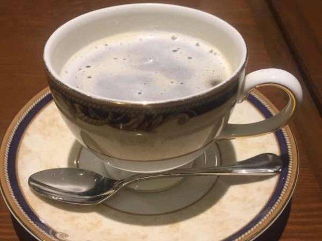 ウィンナーコーヒーです。_カフェ花梨