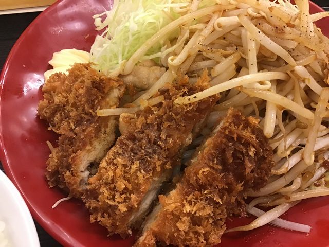 もやし たっぷり_かつや 北本店