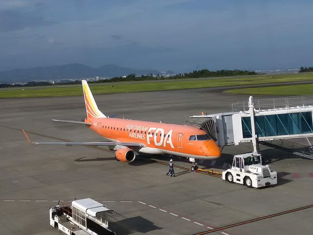 FDA飛行機_富士山静岡空港