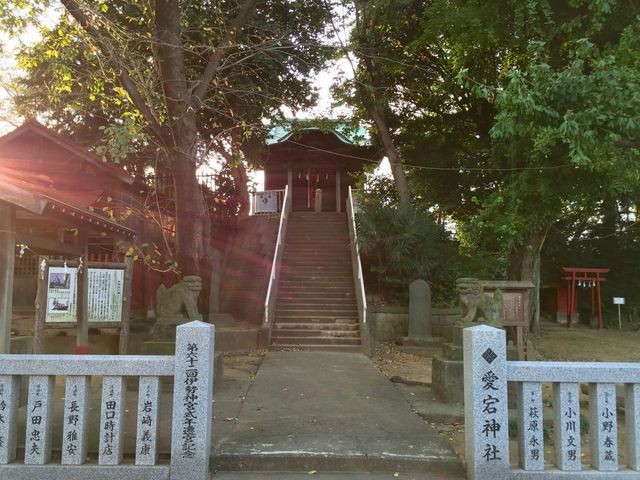 早朝_愛宕神社(埼玉県入間市)