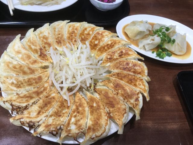 餃子20個と水餃子_石松