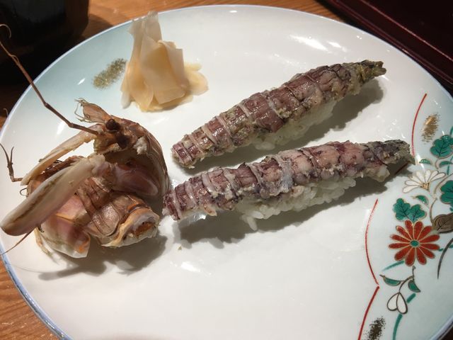 追加で注文したシャコ_亀喜寿司