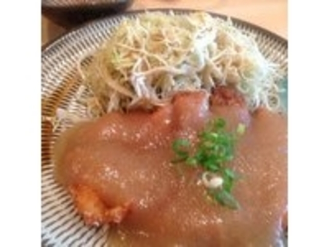 ランチのみぞれカツ_とんかつ山本