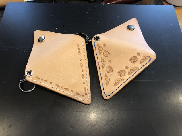 裏面は個性が出ました(^∇^)_革工房J'sLEATHER