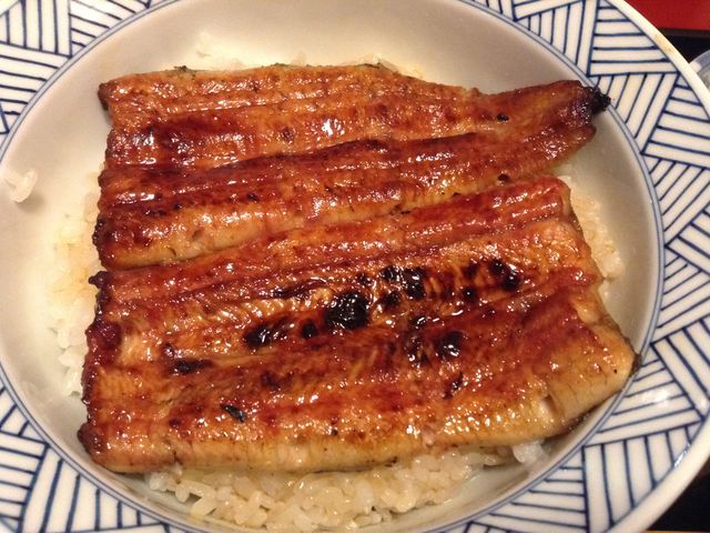 ご飯の下にも鰻が有ります_うなぎ割烹 大江戸