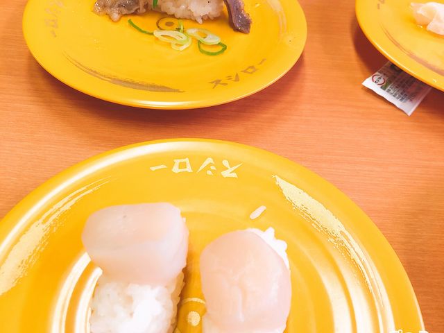 ホタテ_スシロー北上店