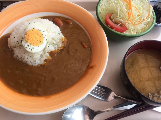 懐かしい味のカレーセット_友遊はがレストラントラットリアマンマ