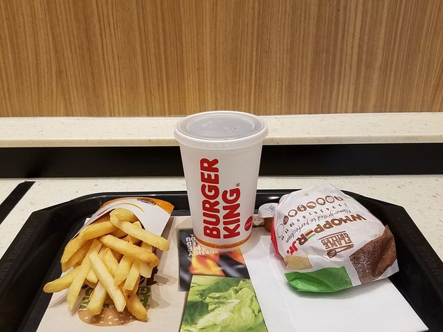 ワッパー、ポテト_バーガーキング 秋葉原昭和通り店