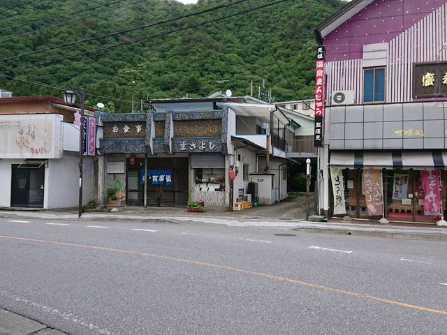 昭和のレトロな感じのお店です_まさよし食堂