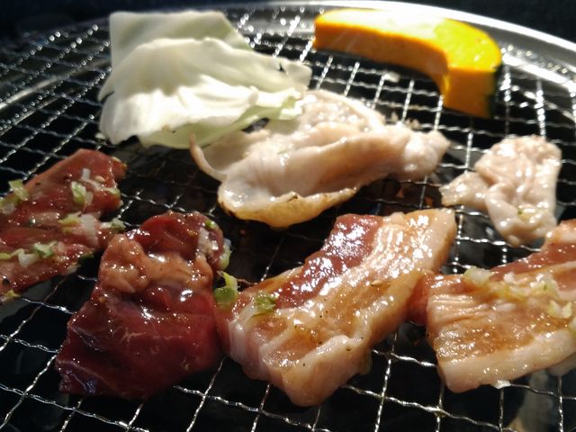 牛カルビサガリ定食_岩見沢精肉卸直営 牛乃家 本店