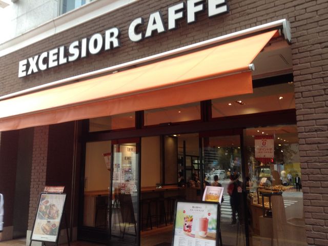 店頭_エクセルシオールカフェ虎ノ門店