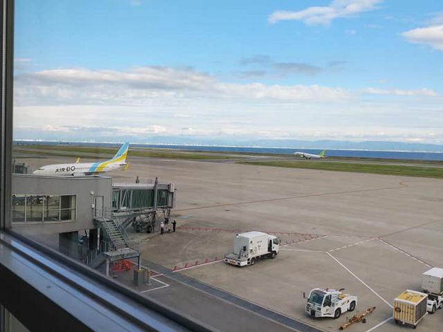 展望室から見た風景_神戸空港ターミナル