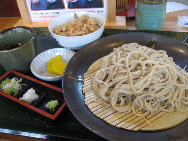 もりそばセット_手打ちそば処 乃むら