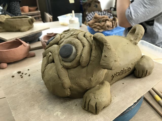 平成最後の日に旅立った愛犬を作りたくて、、_工房 手土手