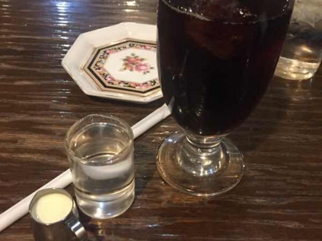 アイスコーヒーです。_カフェ GOTO