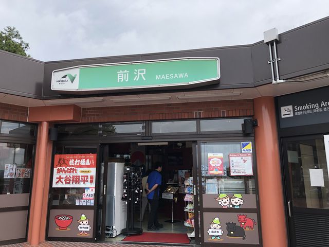 レストラン側入口_前沢サービスエリア下り線前沢レストラン