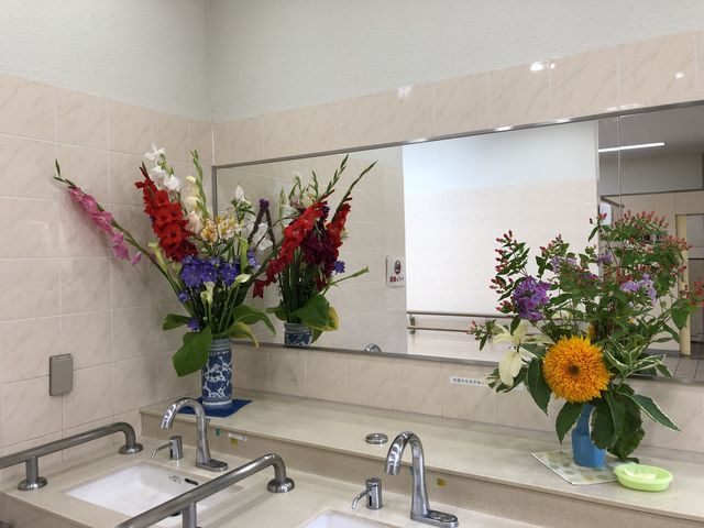 トイレ手洗い場_前沢サービスエリア下り線前沢レストラン