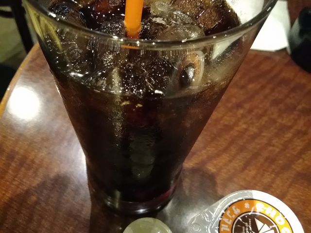 アイスコーヒーM_サンマルクカフェ 松山湊町店