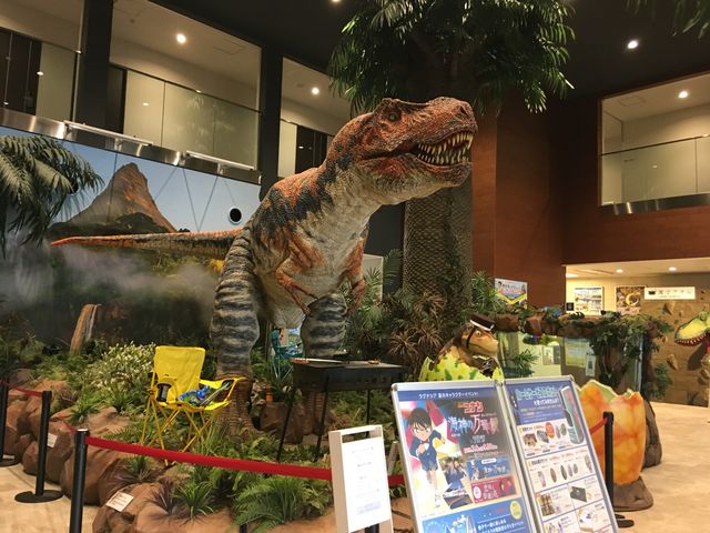 恐竜は必見_変なホテル ラグーナテンボス
