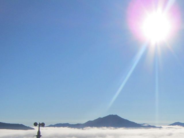 黒岳山頂駅の展望台より_大雪山層雲峡・黒岳ロープウェイ