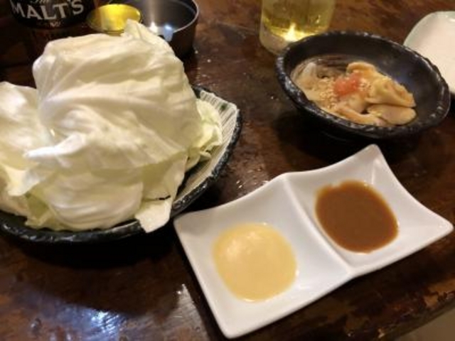 お通し_やきとり五つぼ 駅裏店