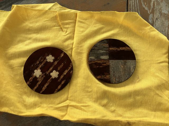 子供が作った完成品。_ファームinn緑の風