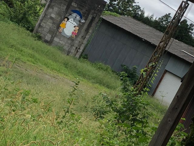 待ち時間をトトロ神社へ?
期待はしないで!_草允 わらび野