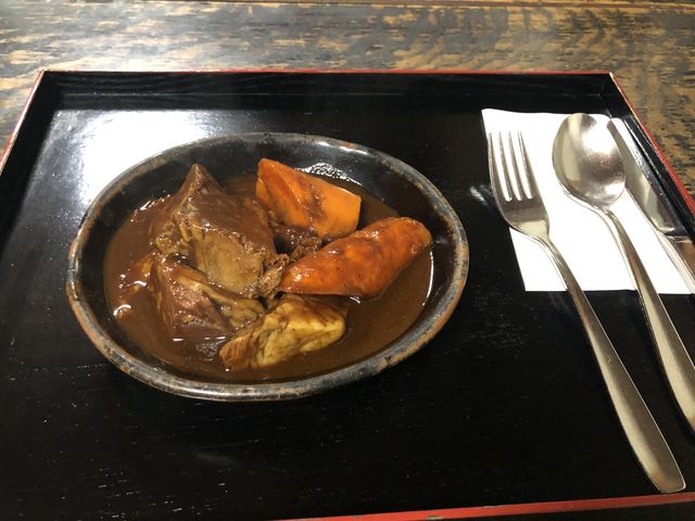 シチューの味、深みがなくなってしまい残念_去来庵