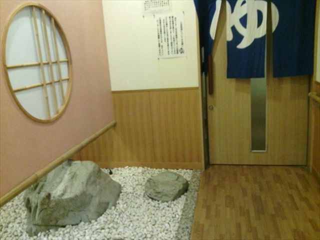 館内の「であいの湯」の入口付近_八女市星野総合保健福祉センターそよかぜ