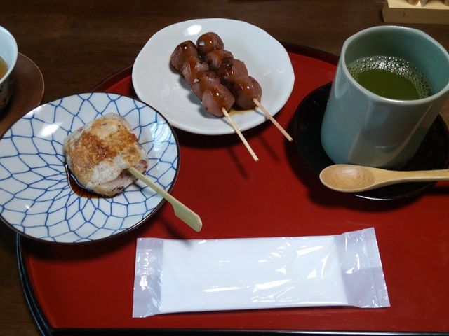 吉備の団子・餅セット_吉備のおかげ茶屋