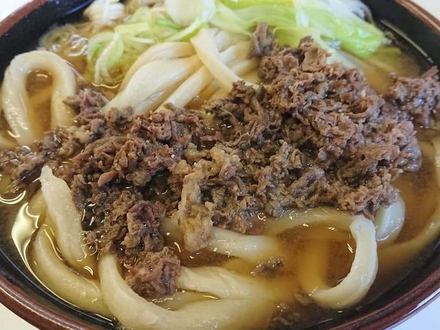 肉うどん_小俣うどん店