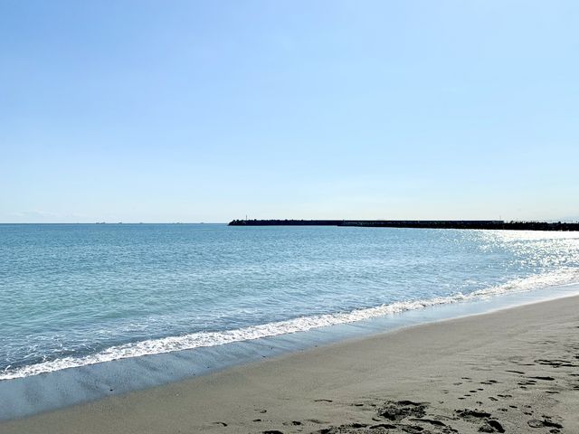 【サザンビーチちがさき】水平線がきれい_サザンビーチちがさき