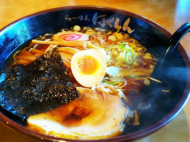 あっさり気分なら醤油ラーメン。_らーめんほくしん 草加店