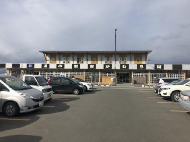 混んでいます。_道の駅おがわら湖