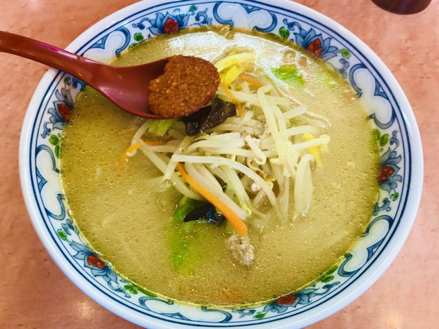 味噌ラーメン♪_天狗山