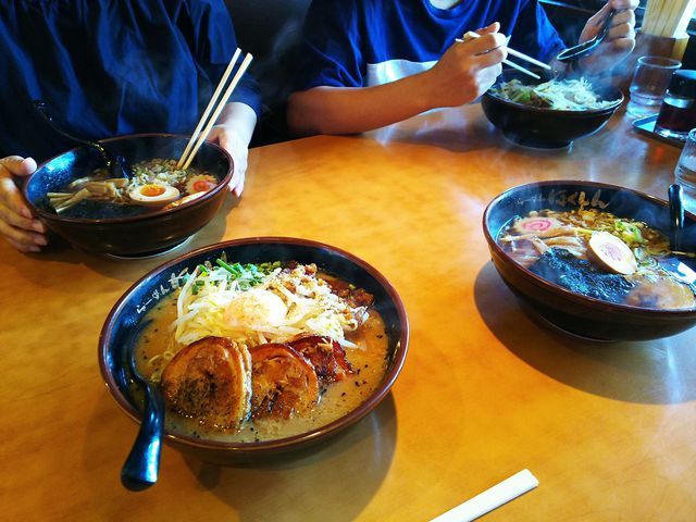 家族でラーメンランチ_らーめんほくしん 草加店
