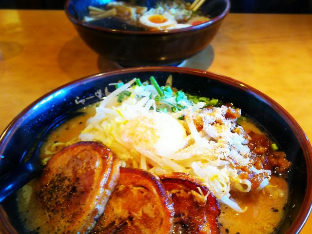 さあ、喰うぞー_らーめんほくしん 草加店