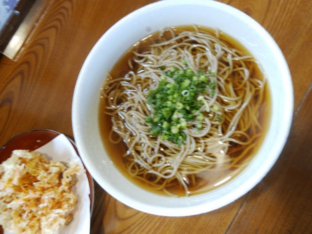 桜えび そば 大盛り・820円_鐘庵 静岡川合店