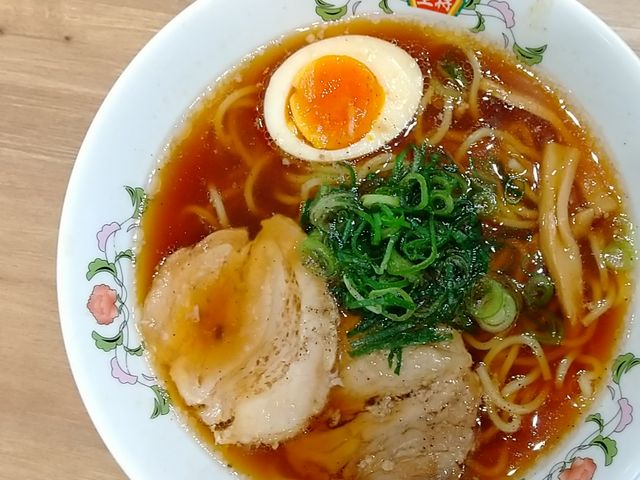王将の醤油ラーメン_餃子の王将