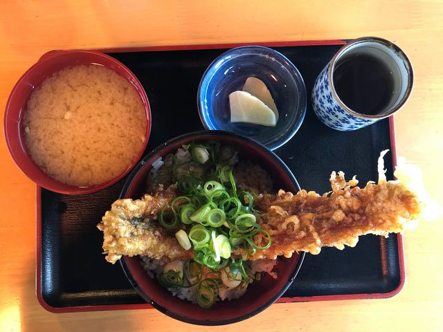 穴子の天ぷら定食_イルカ