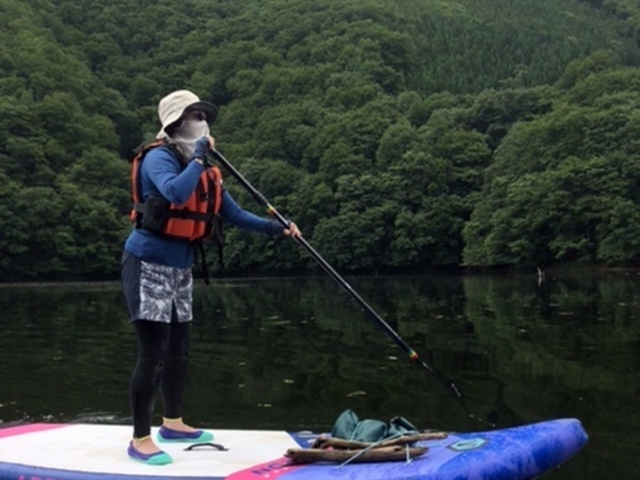 ゆっくり湖面の浮遊を楽しめて
あっという間に時間は過ぎました
_Outdoor Village ZION