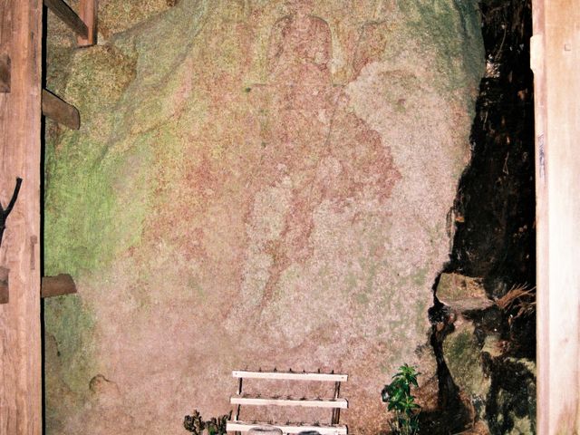 岩屋山仙禅寺、摩崖仏。_仙禅寺跡磨崖仏