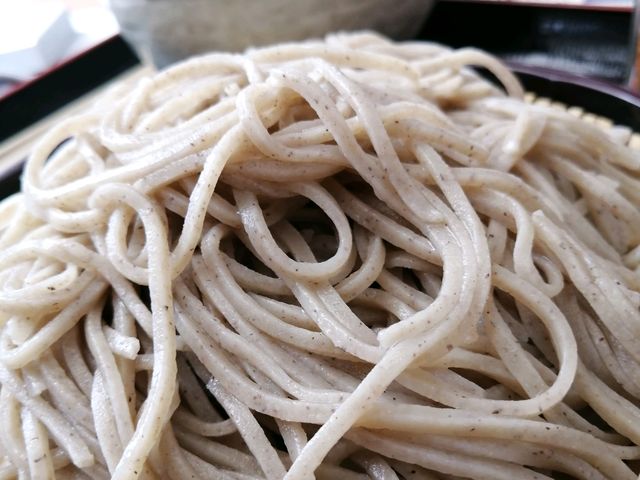 お蕎麦〜_滝のある釣り堀 那須高原 清流の里