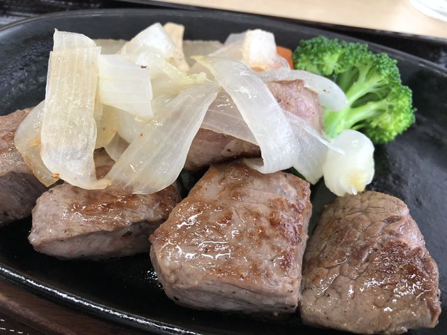 那須和牛サイコロステーキ_ステーキハウス寿楽 本店