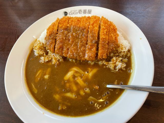 カツカレーチーズのせ_カレーハウスCoCo壱番屋 久留米上津店