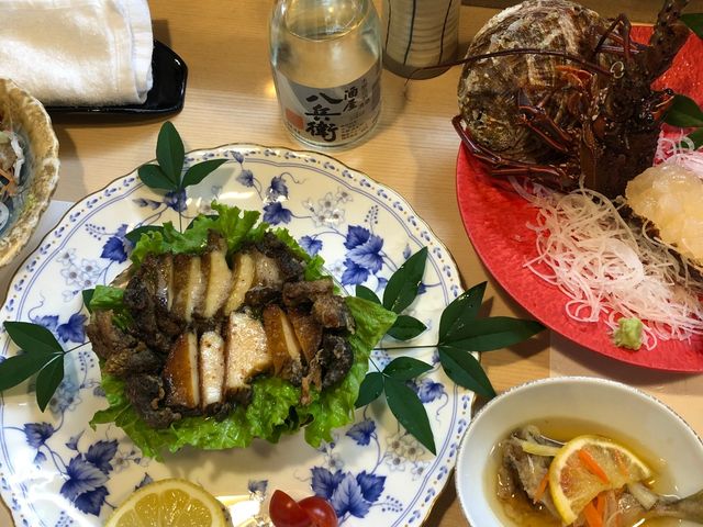 アワビステーキ。最後でした♪_倭庵 黒石
