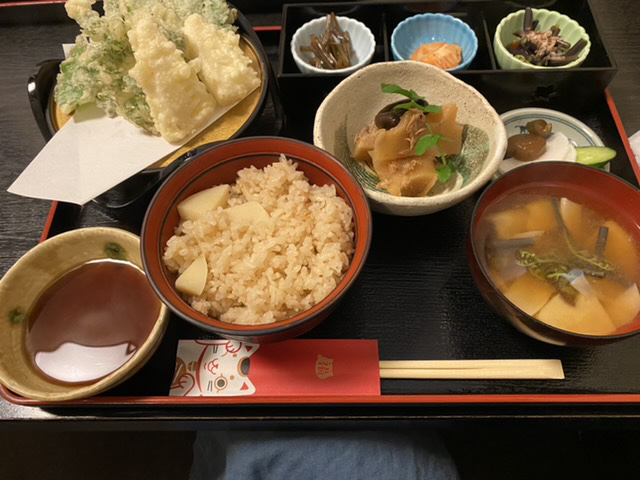 たけのこ山菜御前_清恵寿し
