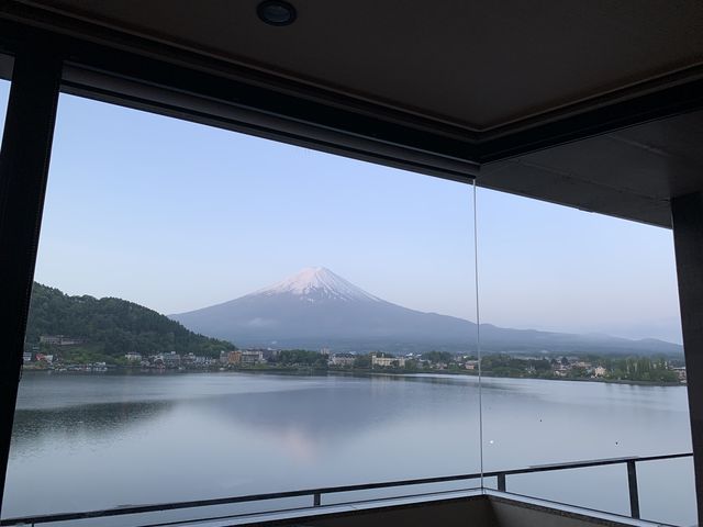 お部屋からの絶景 絵のようです
感動!!_湖山亭うぶや